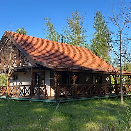 Jagodowy Zakatek, Caloroczny Dom Na Wylacznosc W Lesie, Balia, Cisza, Kominek, Weranda, Stawy Tuczna 外观 照片