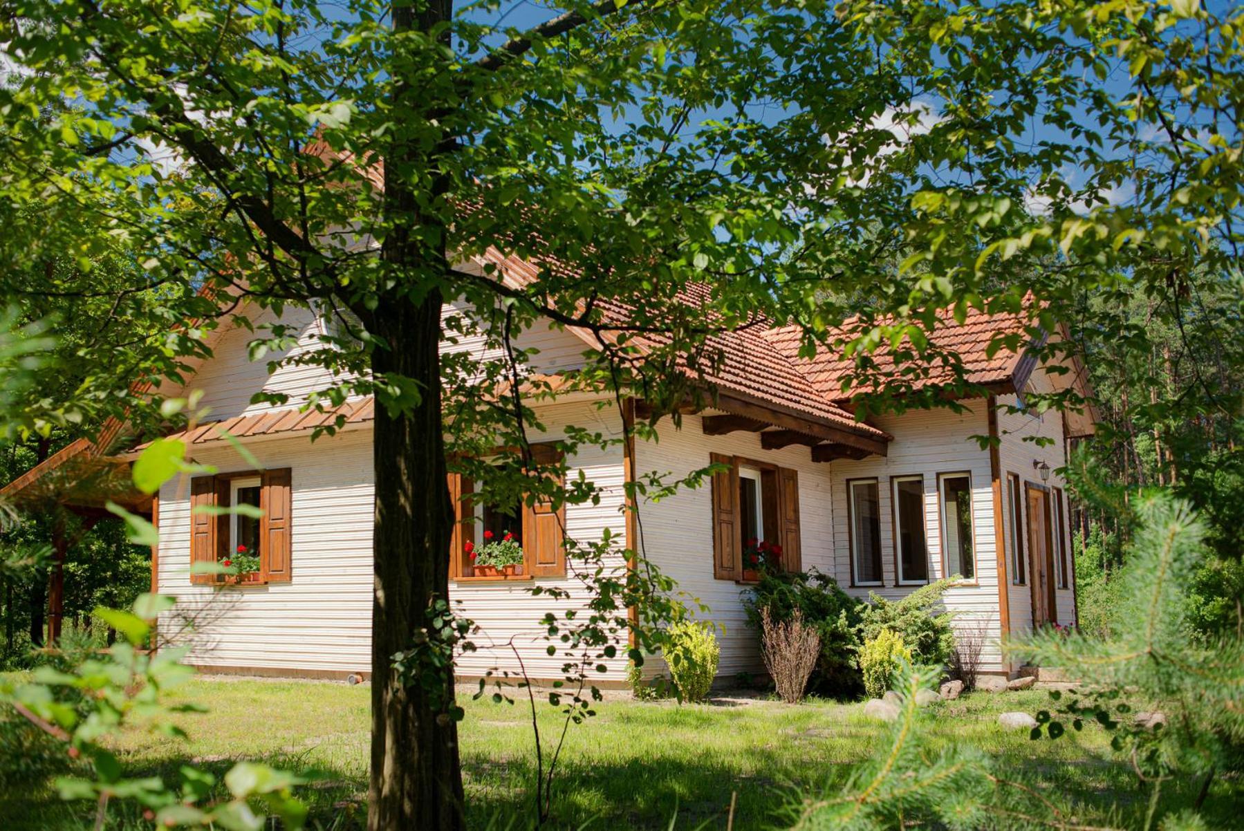 Jagodowy Zakatek, Caloroczny Dom Na Wylacznosc W Lesie, Balia, Cisza, Kominek, Weranda, Stawy Tuczna 外观 照片